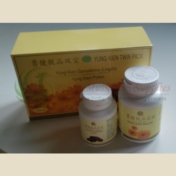 Yung Kien Twin Pack [YK Ganoderma  + YK Pollen(capsule)]  <br> 勇健双宝礼盒 [勇健灵芝 + 勇健花粉(胶囊)] (HALAL) - Image 9